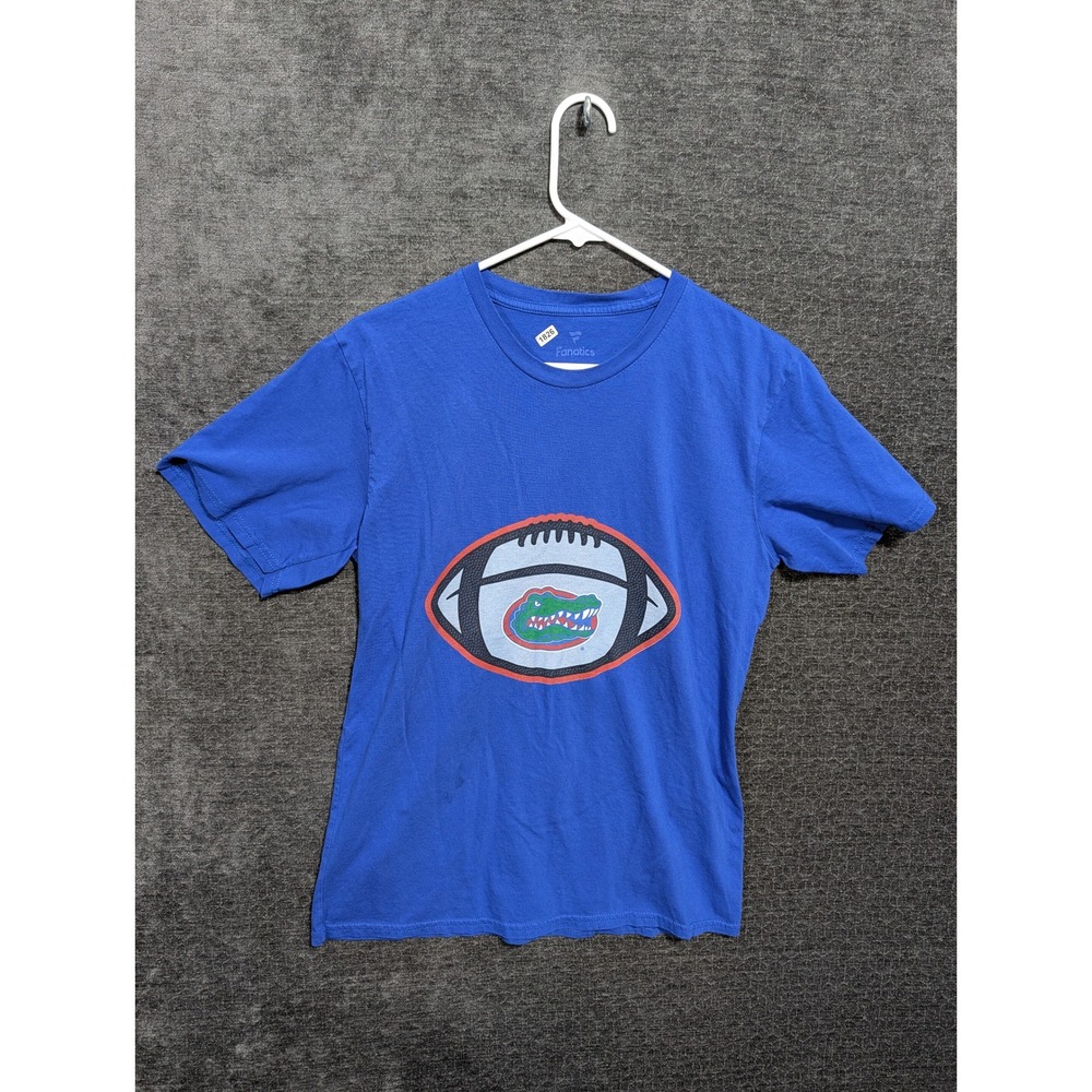 Fanatics Florida Gators Youth YXL Blue Warren 1 Football T-Shirt